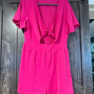 Amazon Women's Pink Romper
